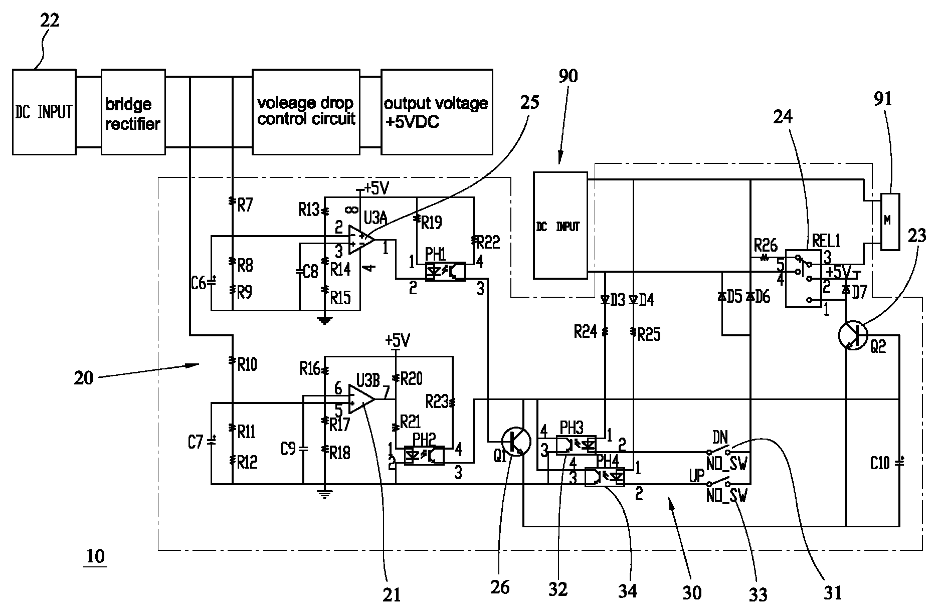 Control device for an actuator