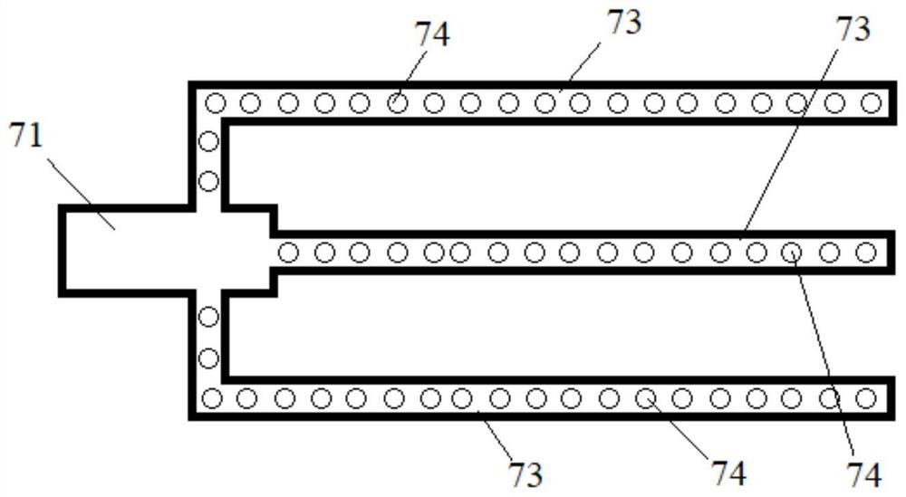 Nanometer electrochemical reaction device