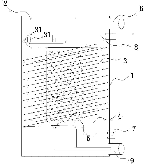 Sewage heat energy utilization device