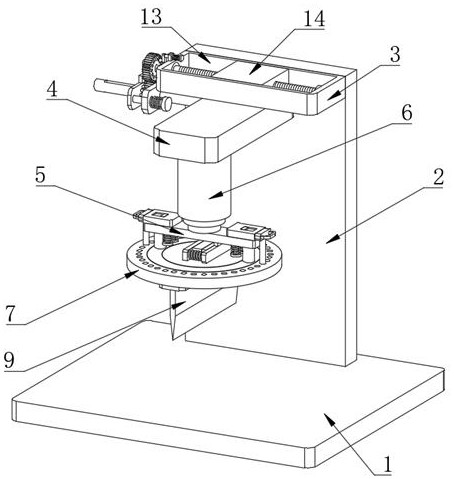 Light aluminum alloy floor processing equipment and processing method