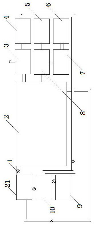 Organic sewage treatment and recovery system