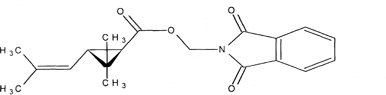 High-chlorine tetramethrin hot fogging concentrate