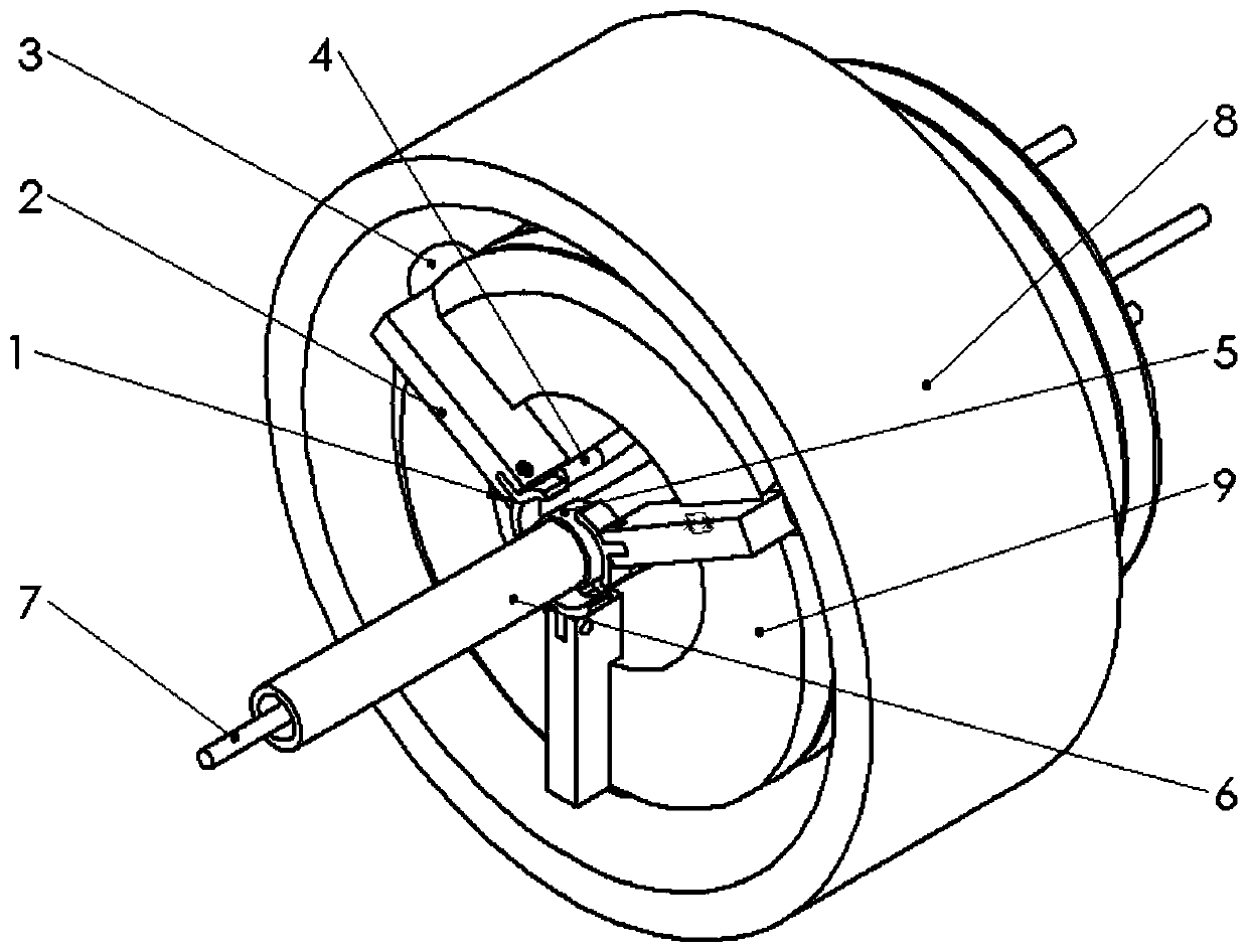 A linkage type pressure controllable tissue welding electrode