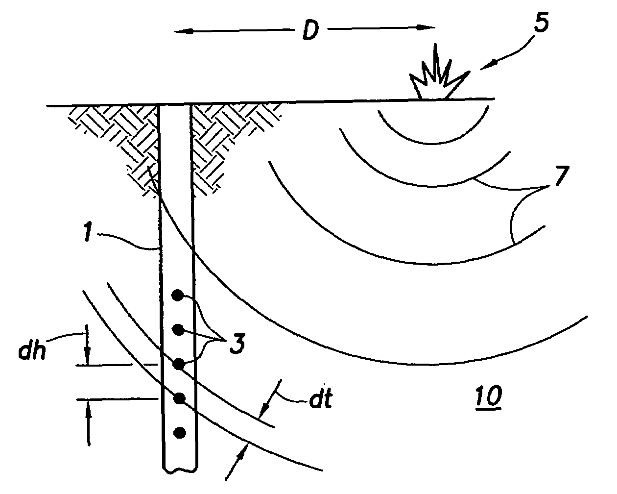 Method of analyzing vertical seismic profile data, method of producing a hydrocarbon fluid, and a computer readable medium