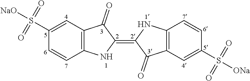 Process for preparing indigo carmine