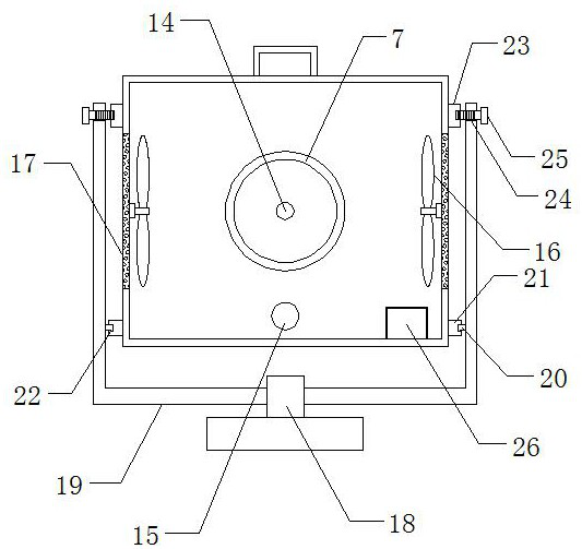 A cooling device for elo industrial touch display