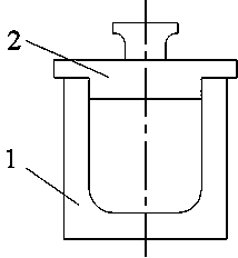 Electrostatic sensing experimental system and particle frictional charge measuring method