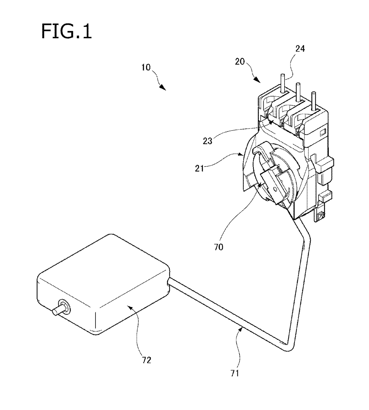 Liquid level detecting device