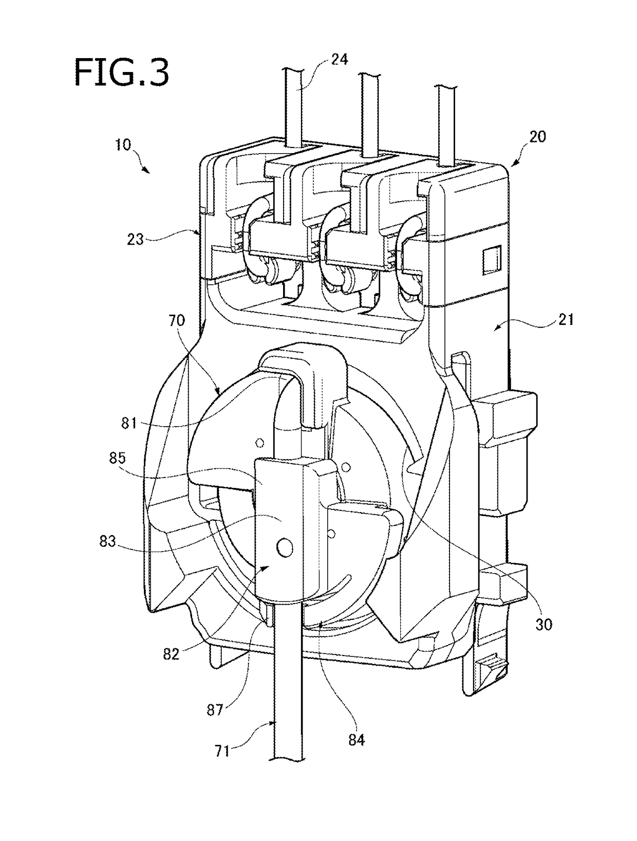 Liquid level detecting device