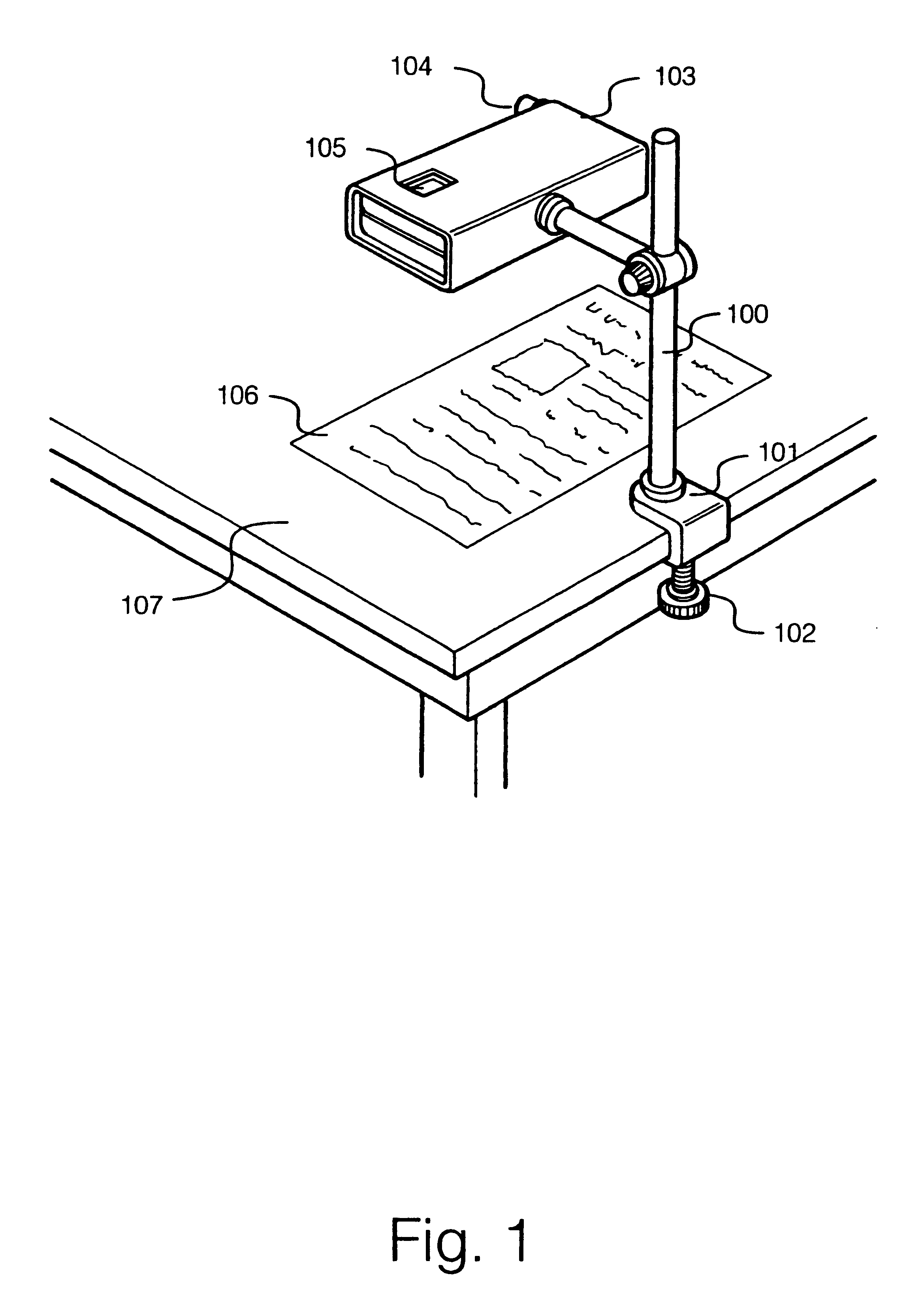 Document capture stand