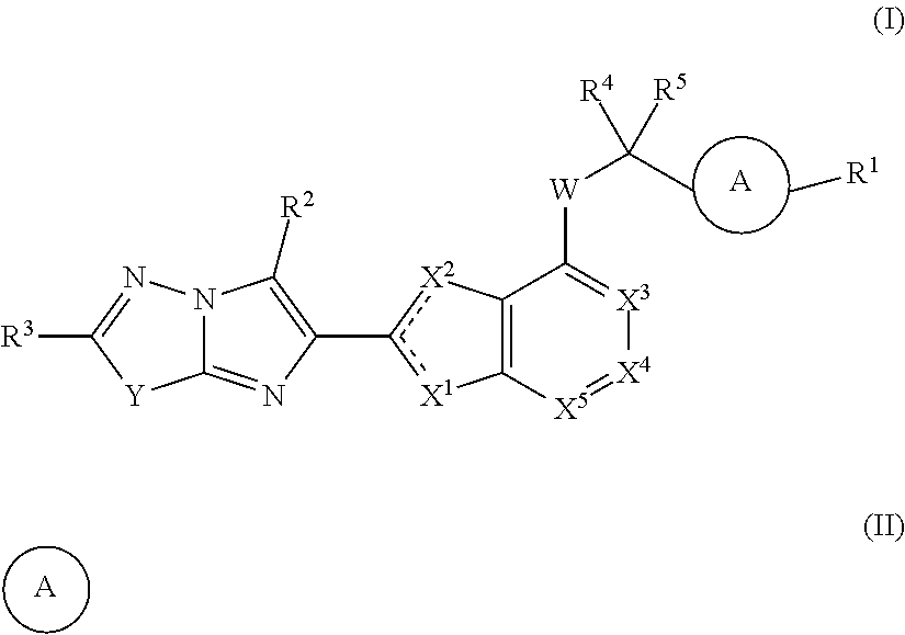 Imidazopyridazine and imidazothiadiazole compounds