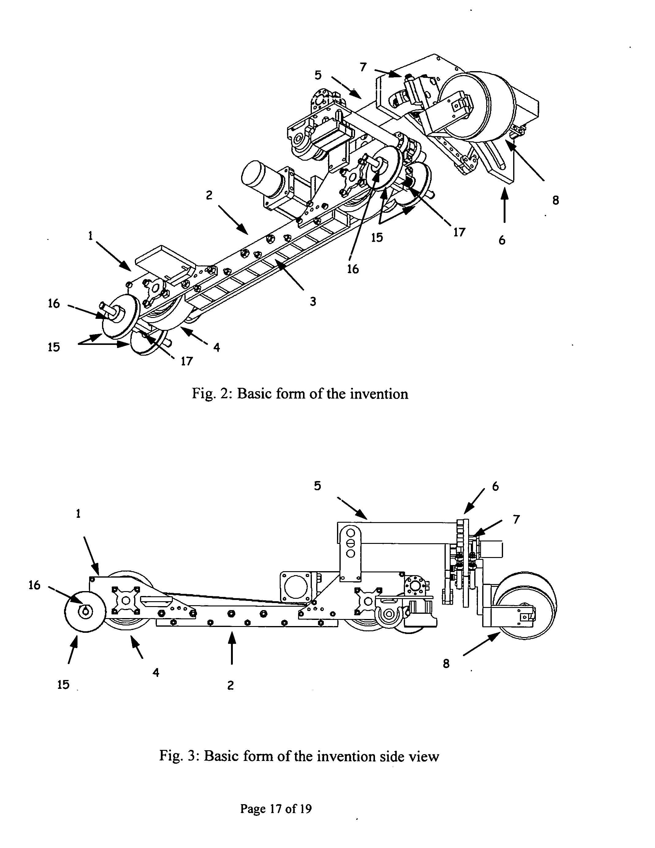 One-dimensional climbing vehicle with resilient guide mechanism