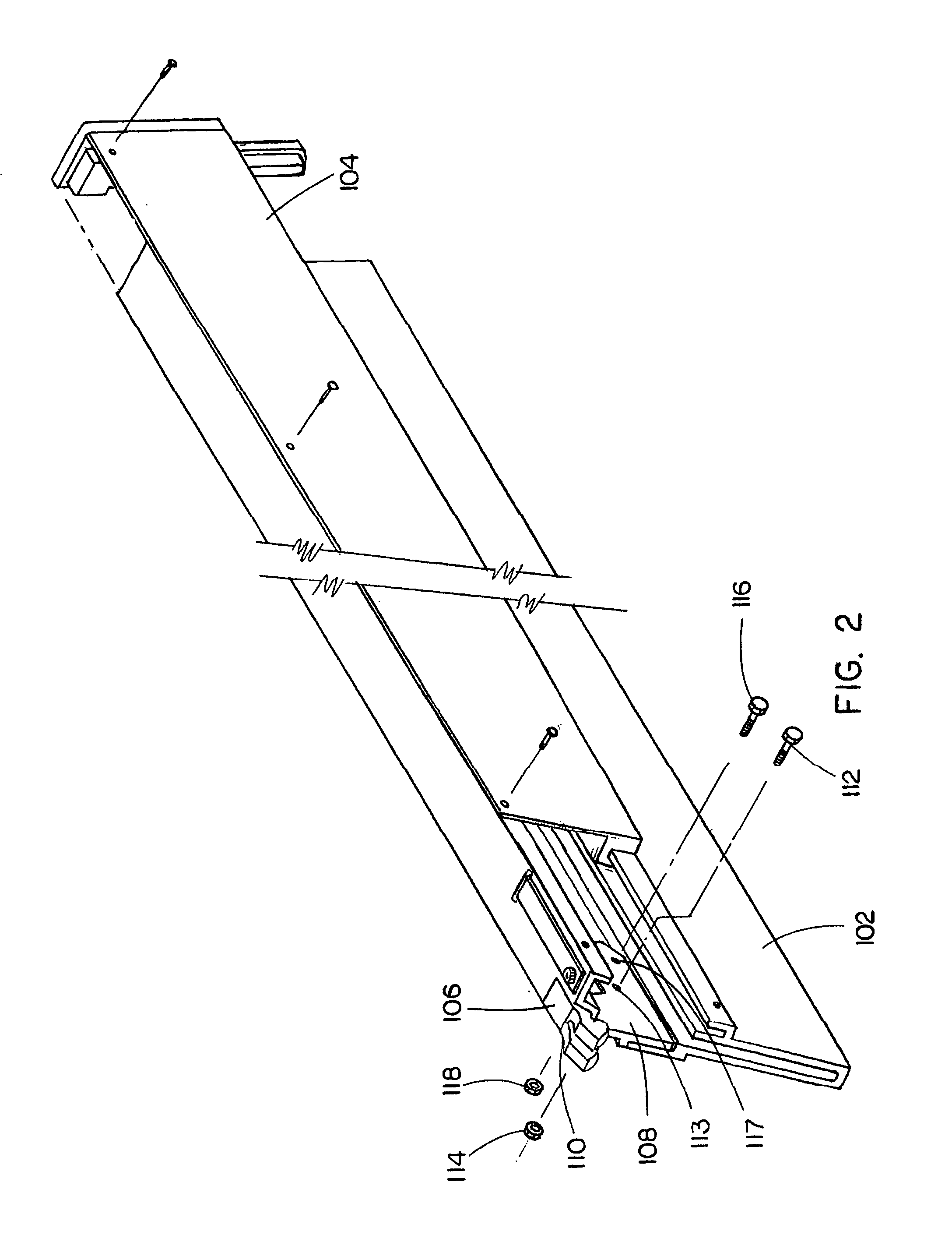 Adjustable angle magazine