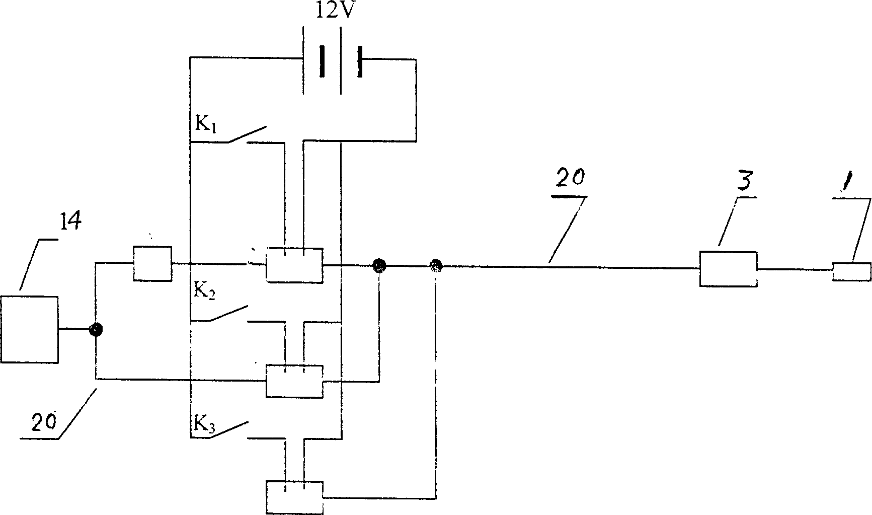 Rocket line-pulling type artificial thunderbolt-bringing system