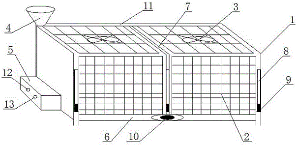 Simple apparatus for bamboo rat farming