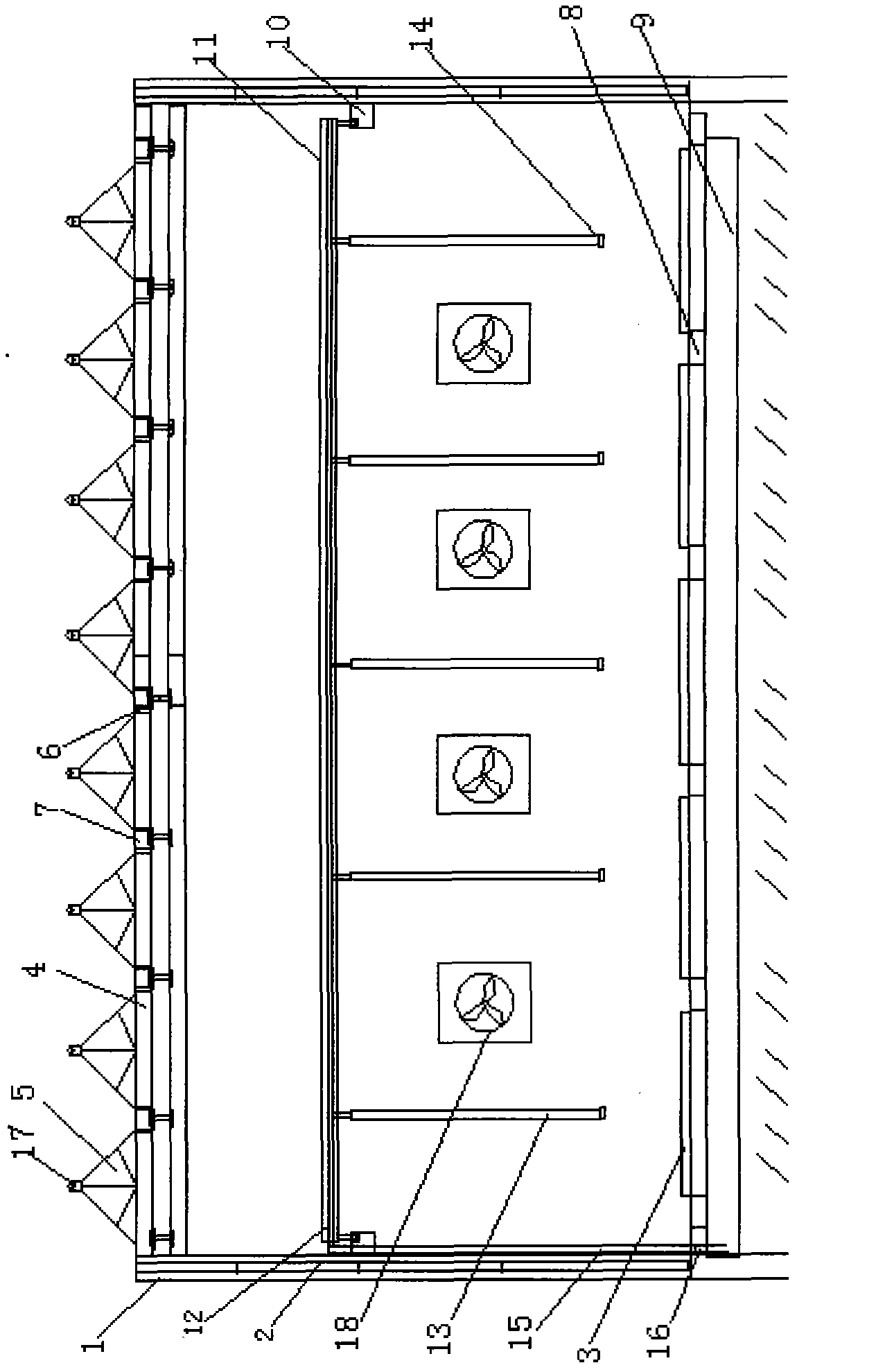 Factory large seedling raising room