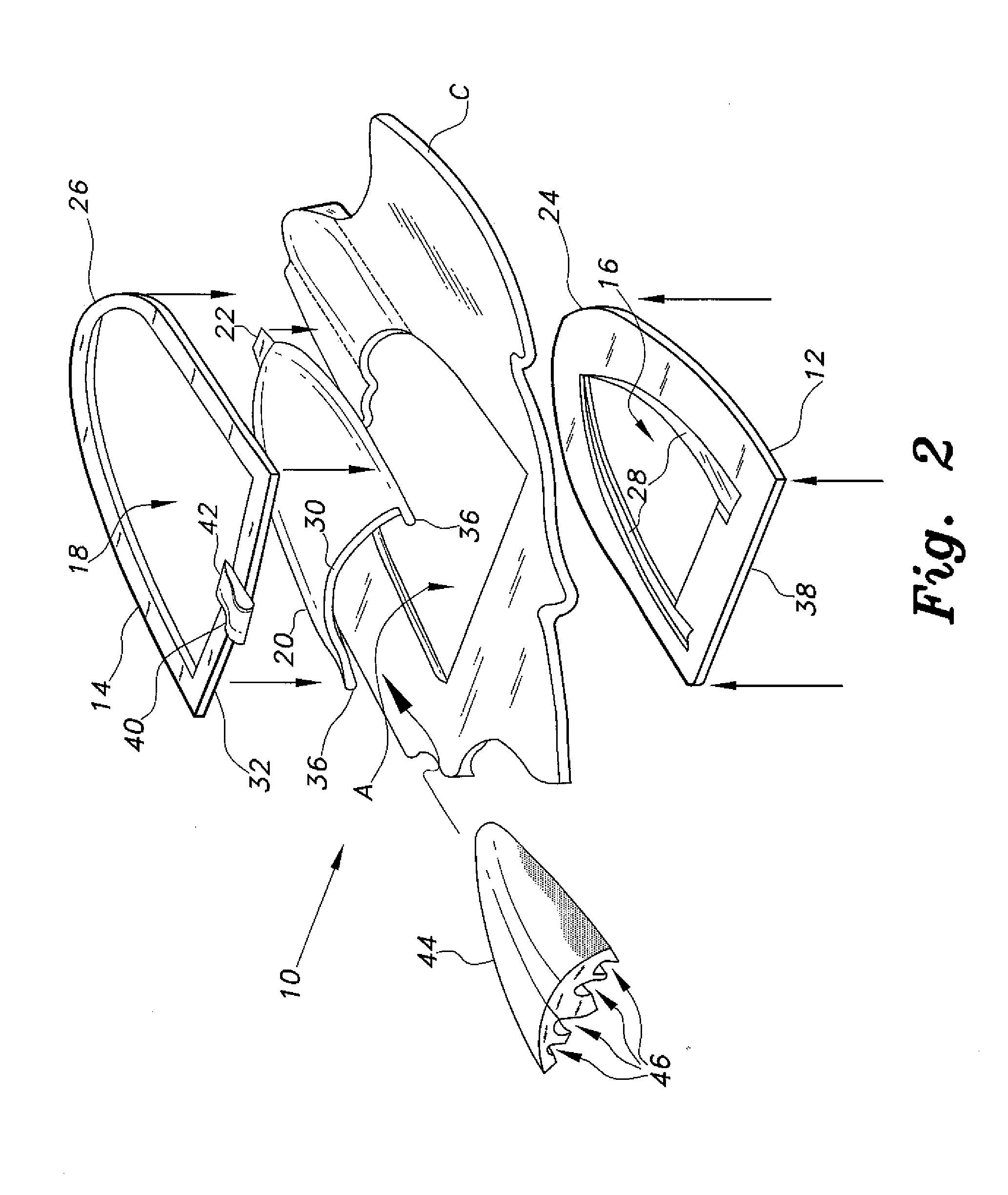 Adjustable air inlet for clothing