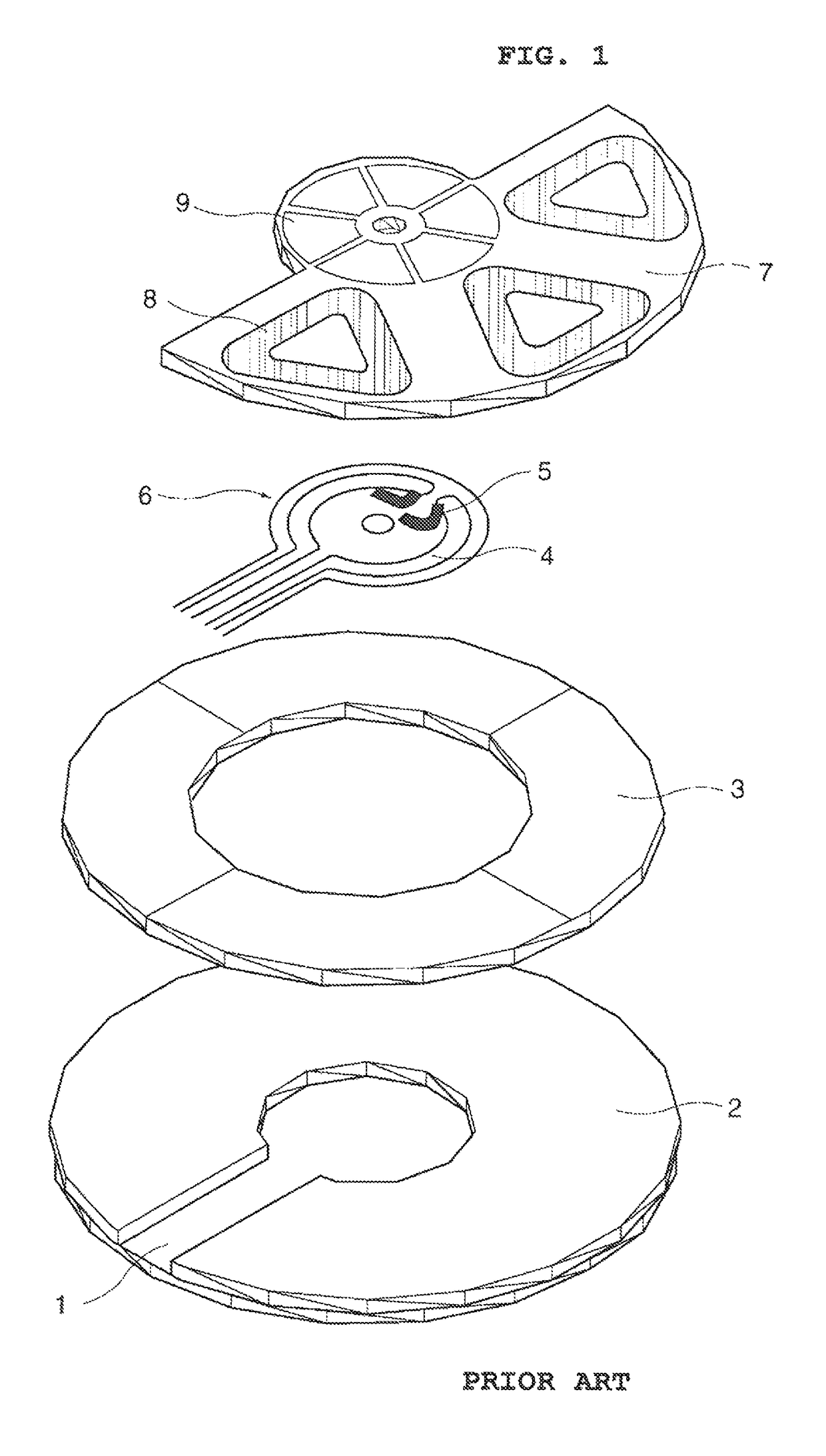 Facial cleansing apparatus using electric motor and spring, control method therefor, and recording medium recording program for performing control method