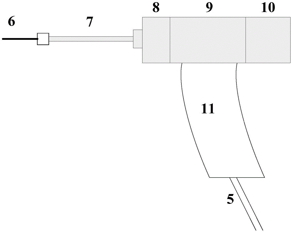 Helium mass spectrometer leak detector suction gun for spacecraft leak detection