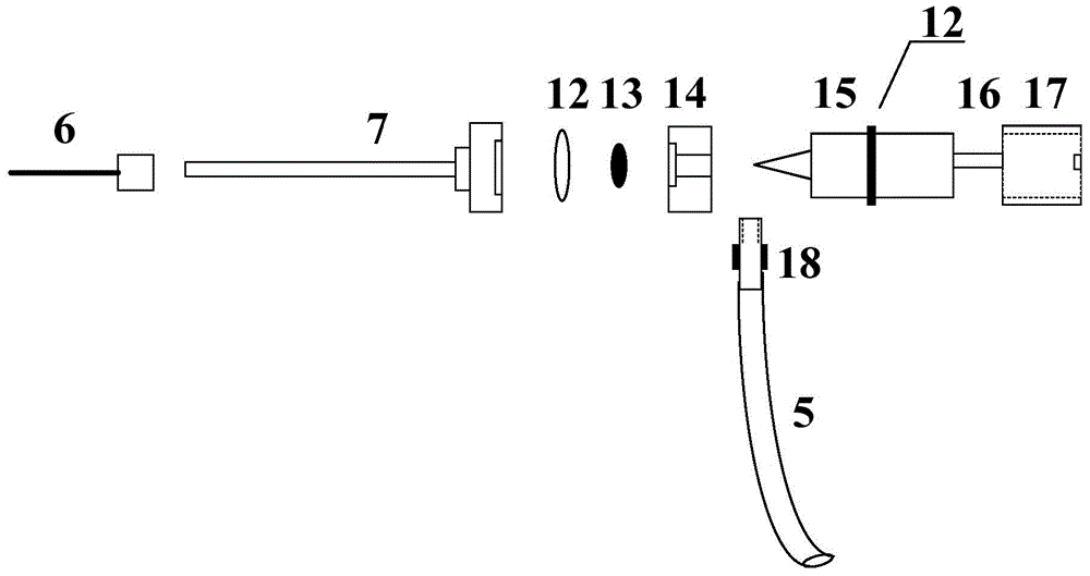 Helium mass spectrometer leak detector suction gun for spacecraft leak detection