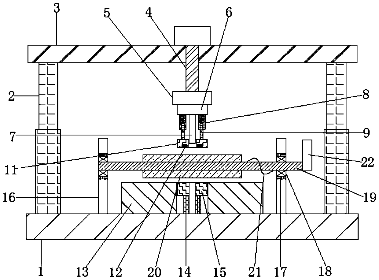 Anti-deformation flexible printed circuit board processing device