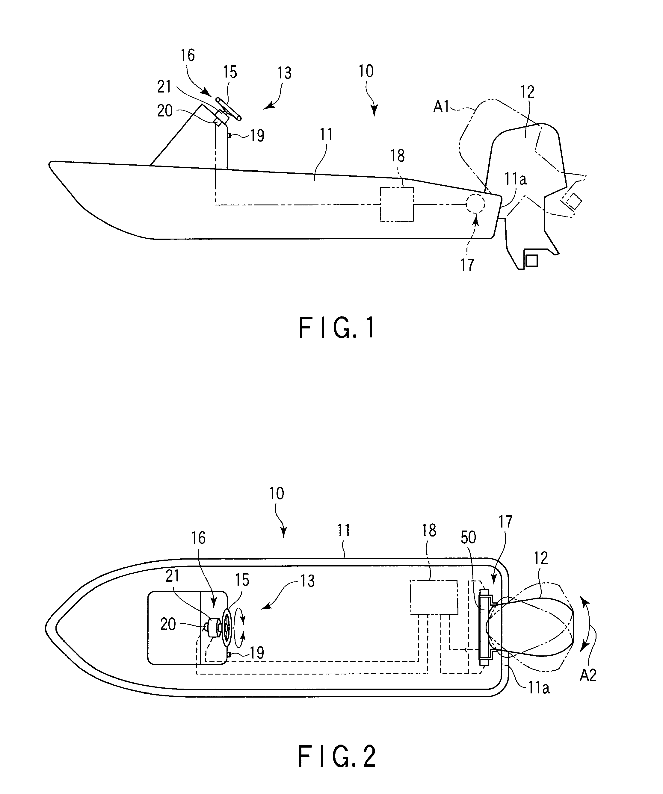 Steering apparatus for outboard motor