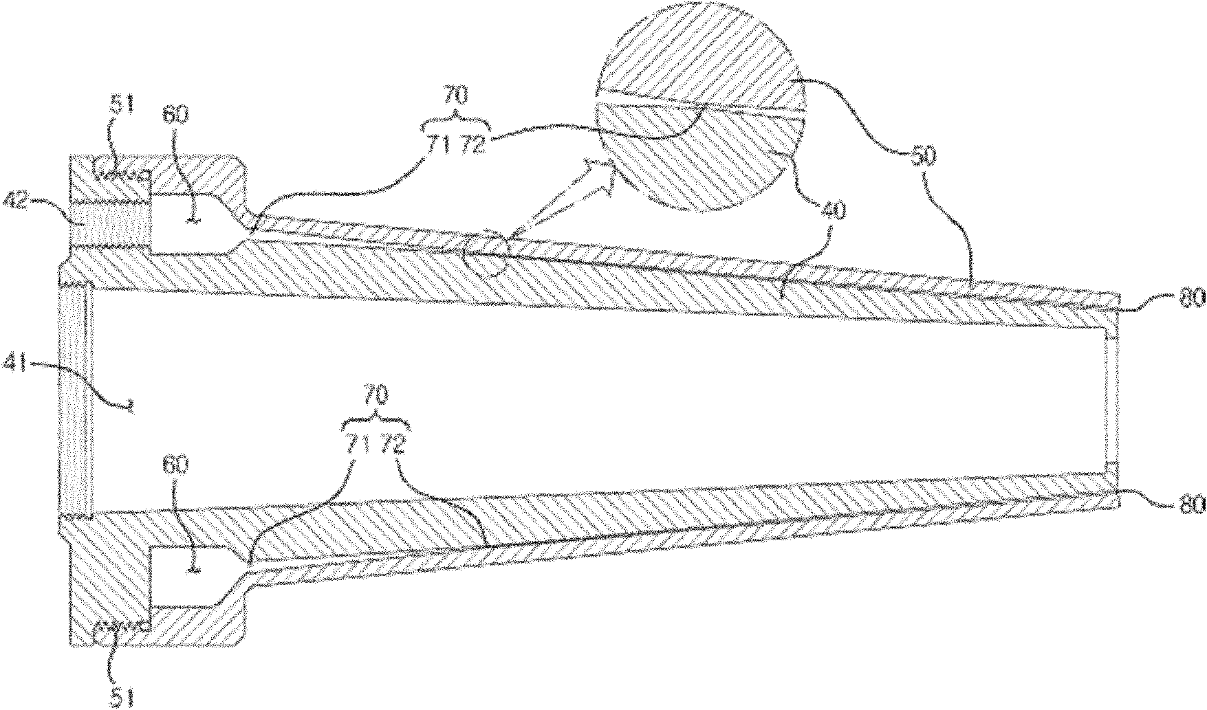 Dual nozzle cap for thermal spray coating