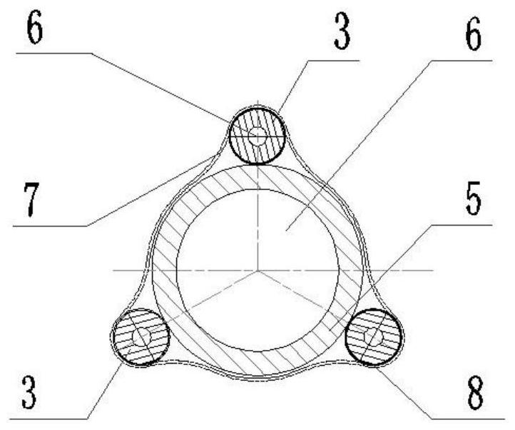 High-efficiency heat regenerator with inner layer coated with film