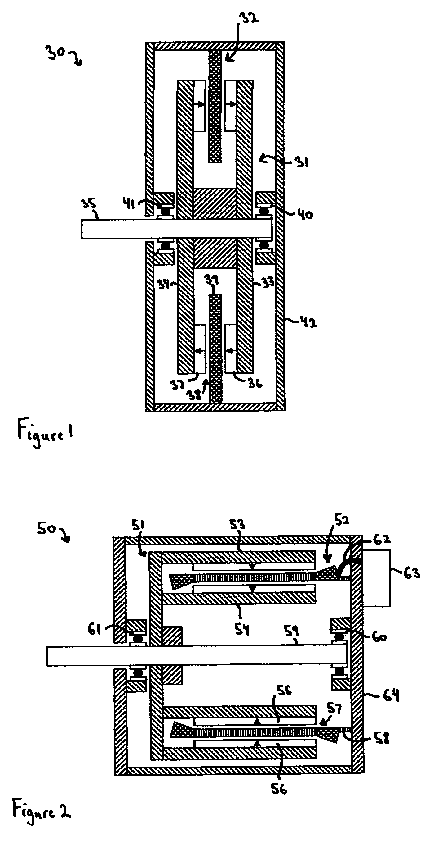 High performance air core motor-generator winding