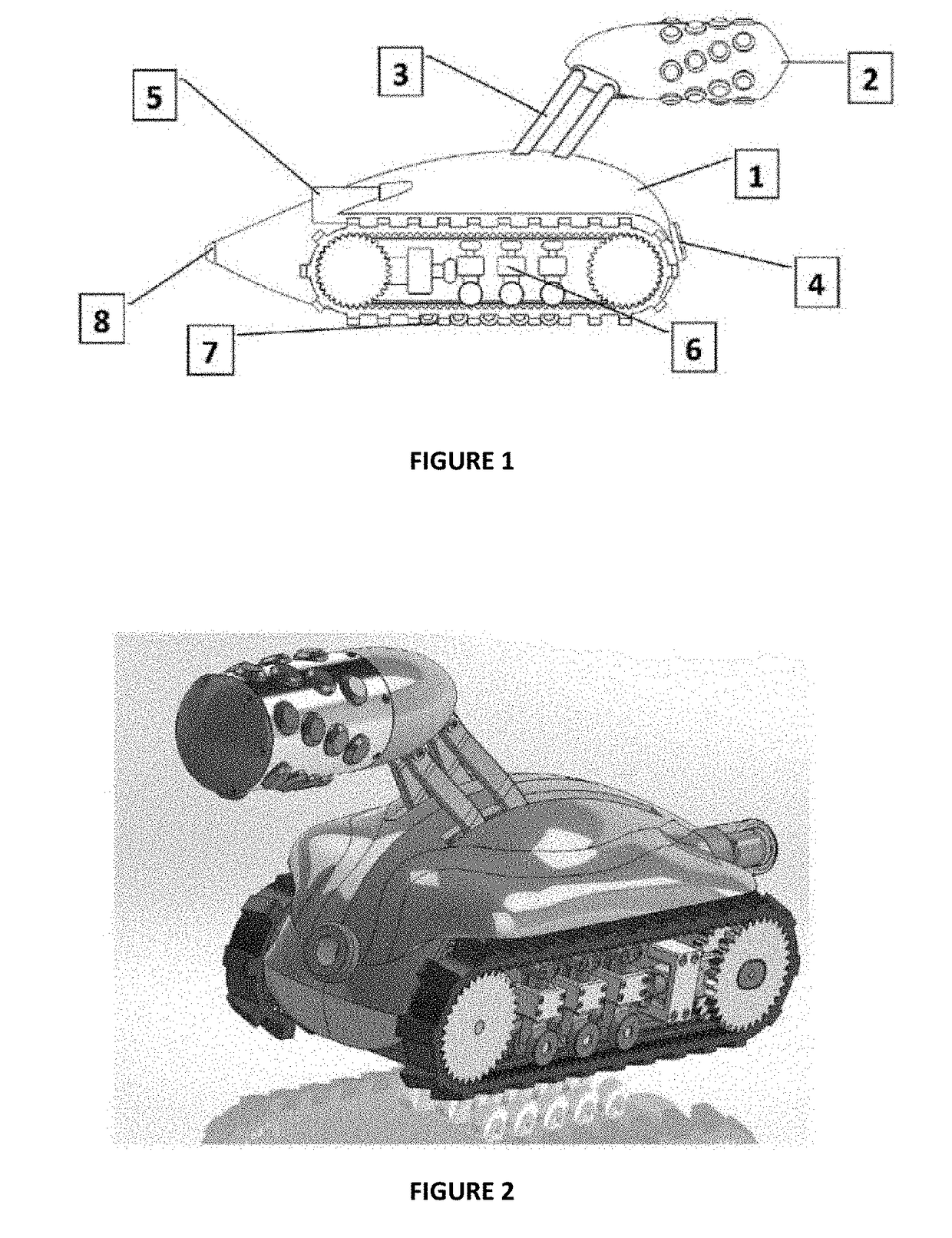 Pipeline inspection robot