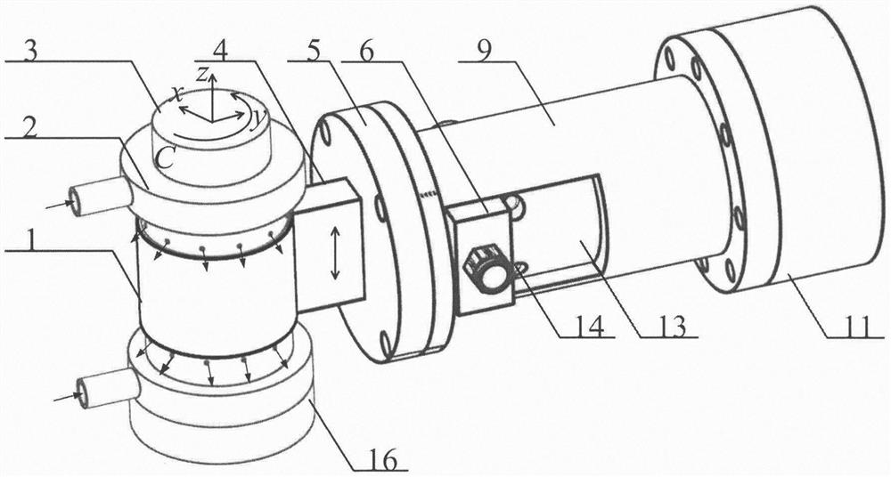 Floating tool electrolytic turning and grinding integrated machining method and implementation device