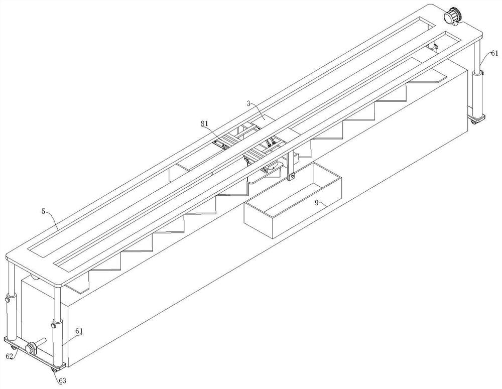 Concrete prefabricated part troweling device