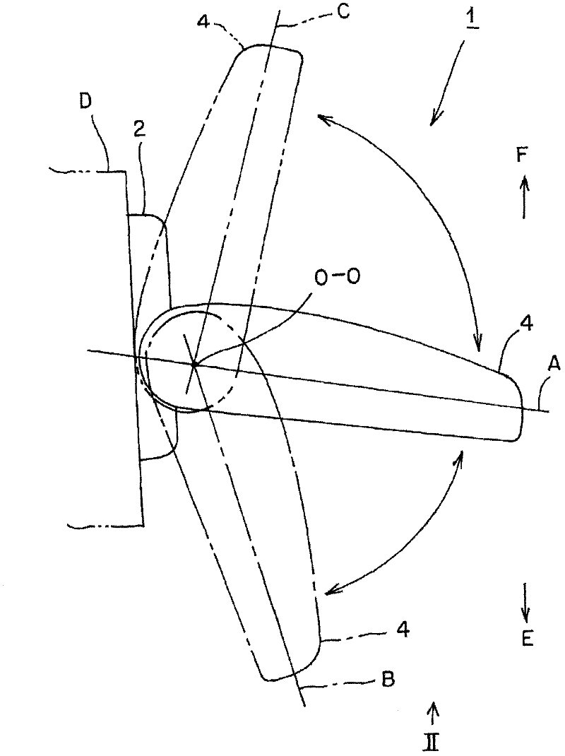 Vehicle outside mirror device