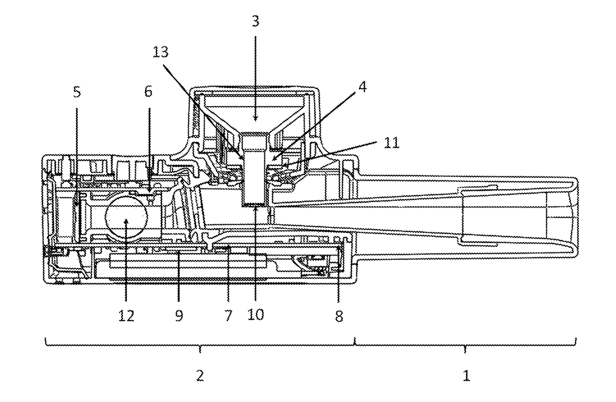 Inhalation device with feedback system