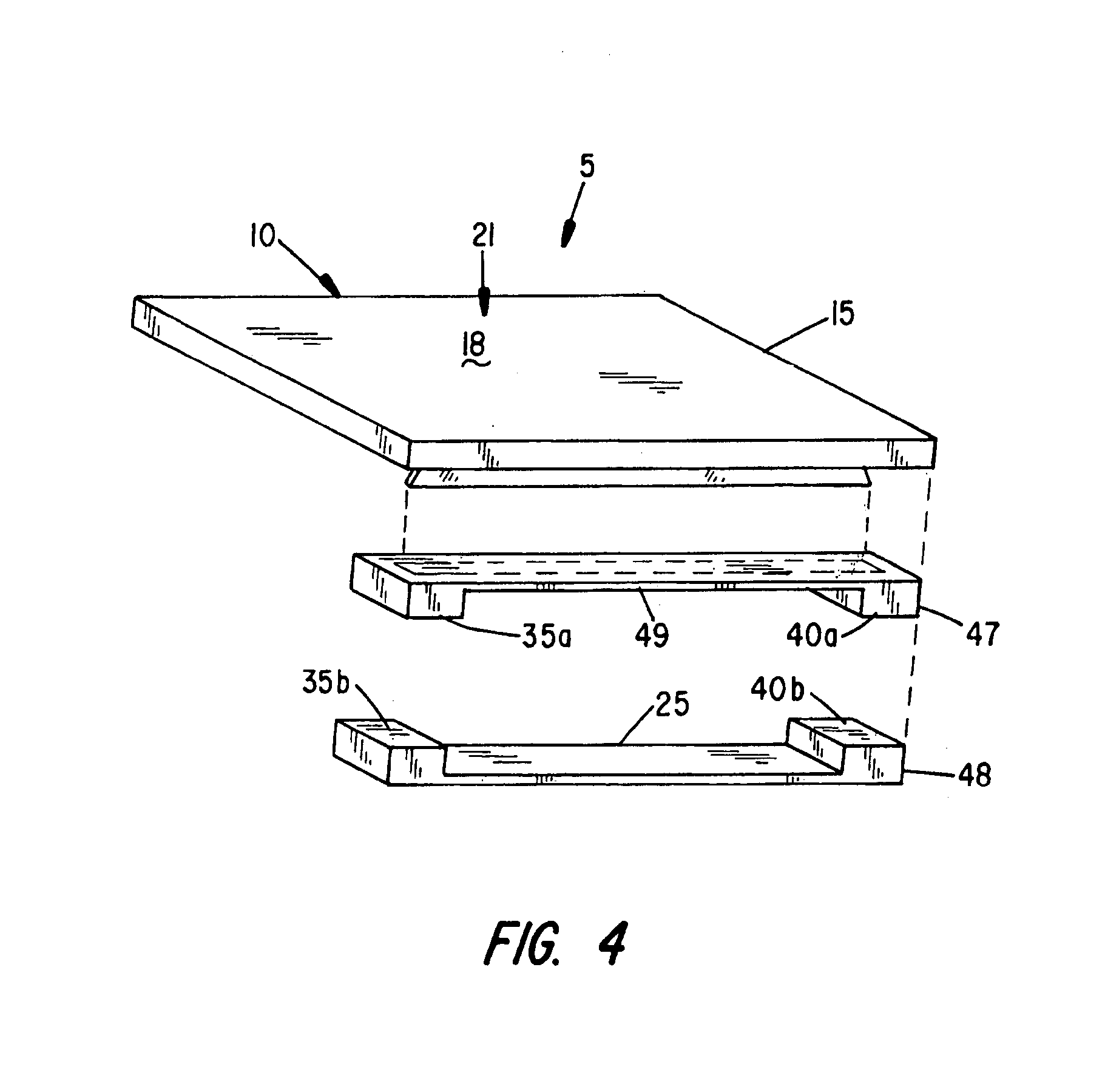 Blow molded pallet with inserts