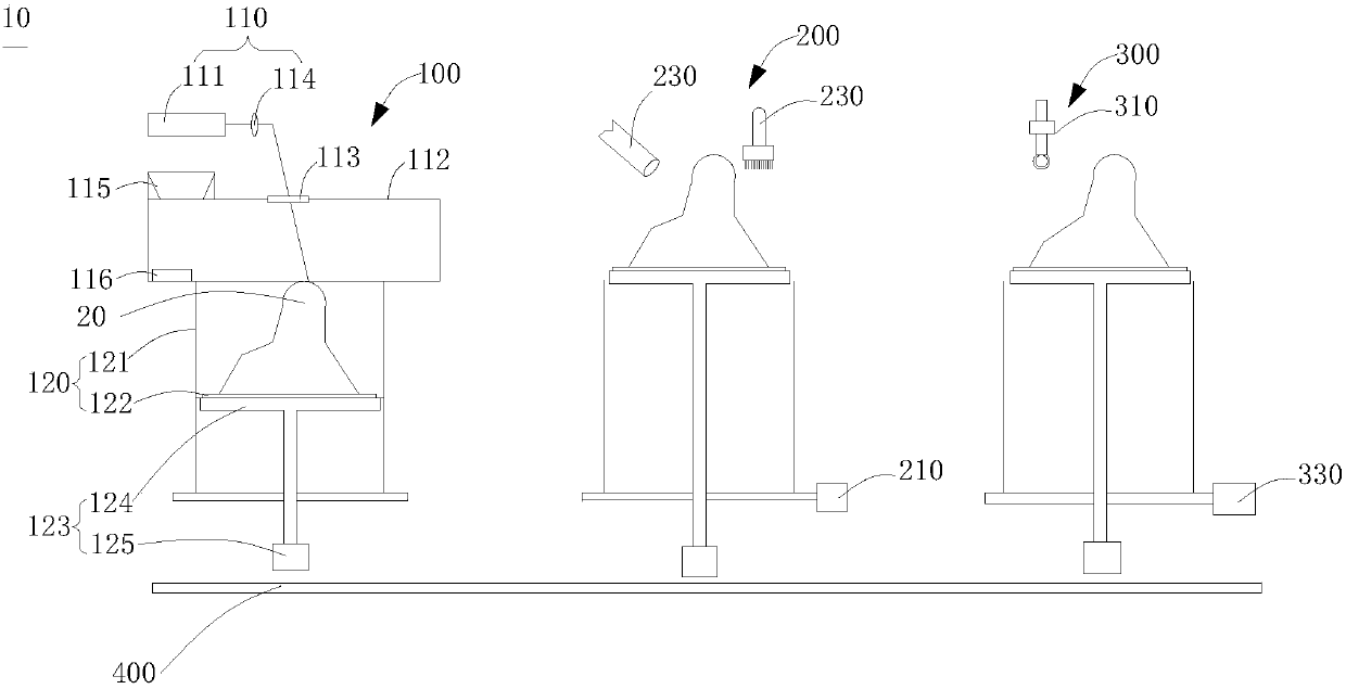 Additive manufacturing and subtractive manufacturing combined machining equipment