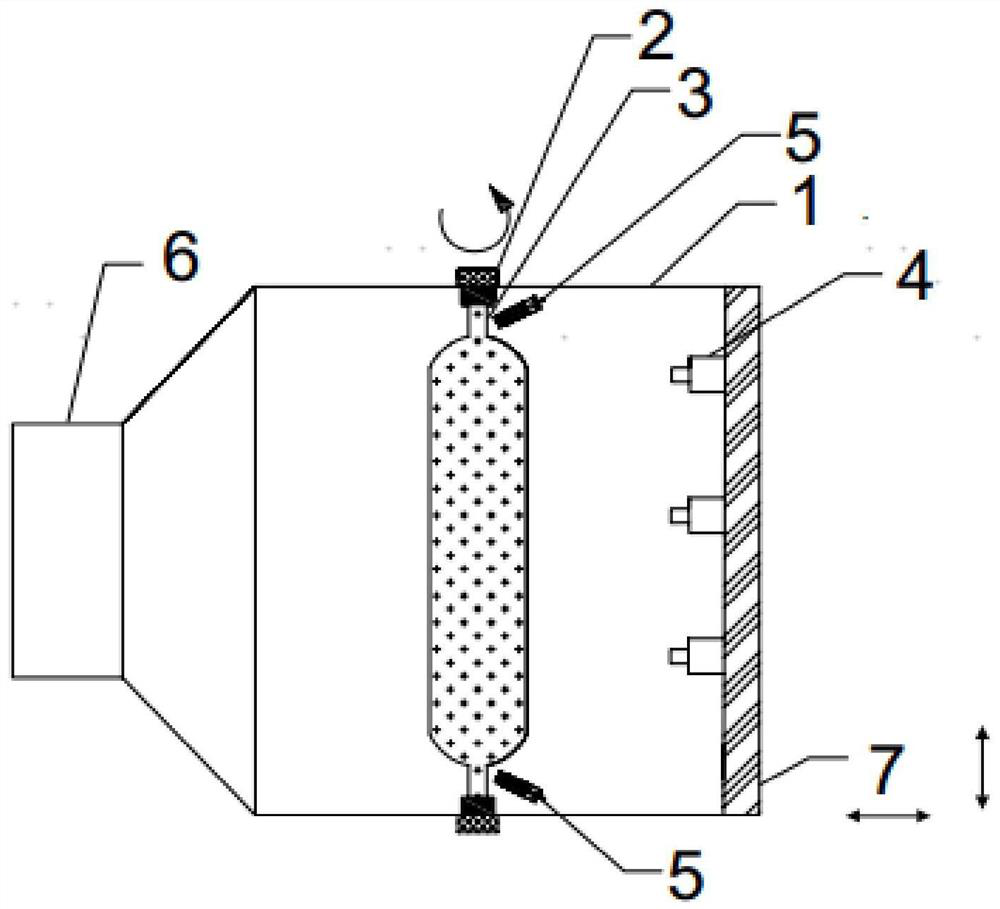 A kind of manufacturing method of pure quartz glass hollow cylinder