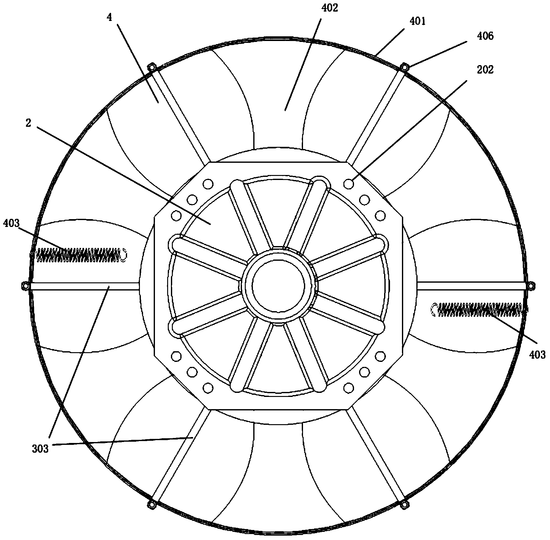 Deep sea trapping camera lander system