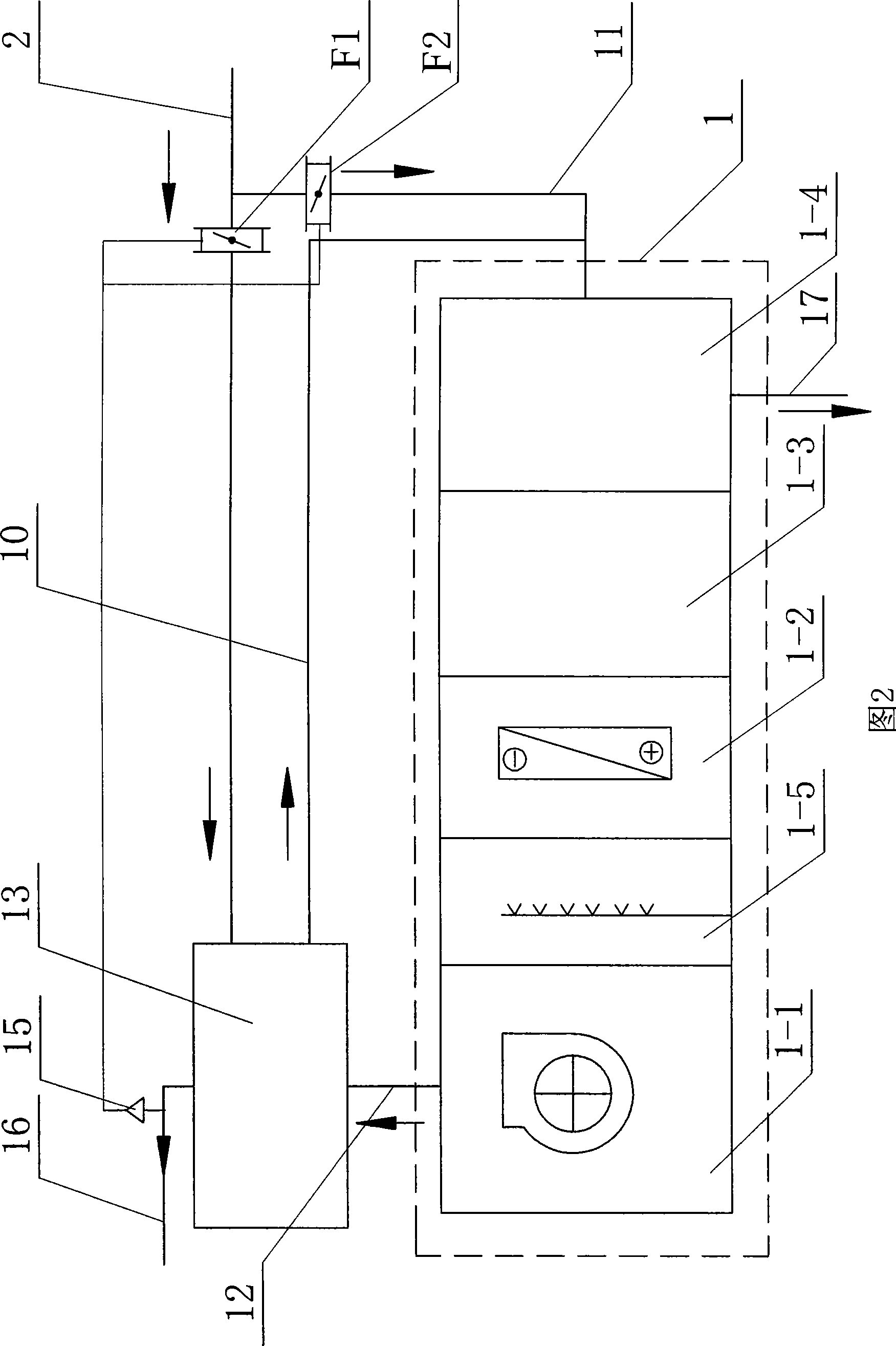 Fresh air unit with an air supplying and heat recovering device