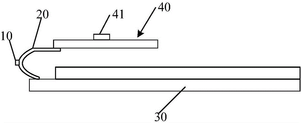 Chip on film and display device