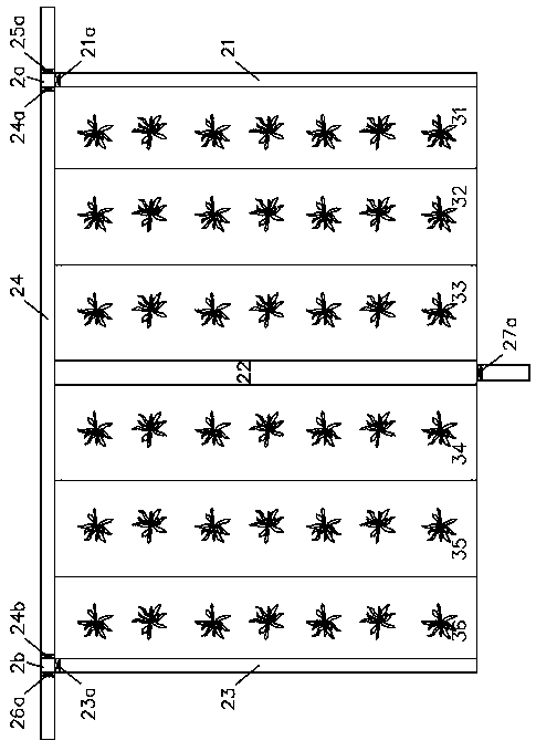 Three-dimensional integrated intelligent rainwater garden and an application method thereof