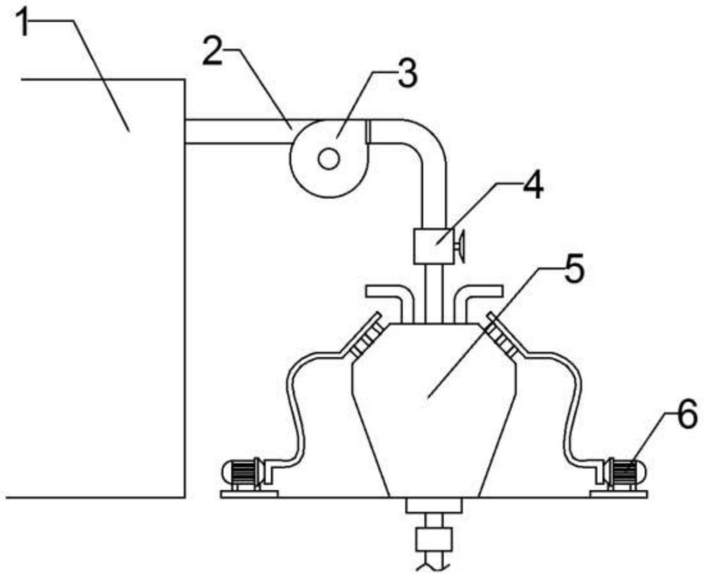 Dust removal device for traditional Chinese medicine crushing equipment