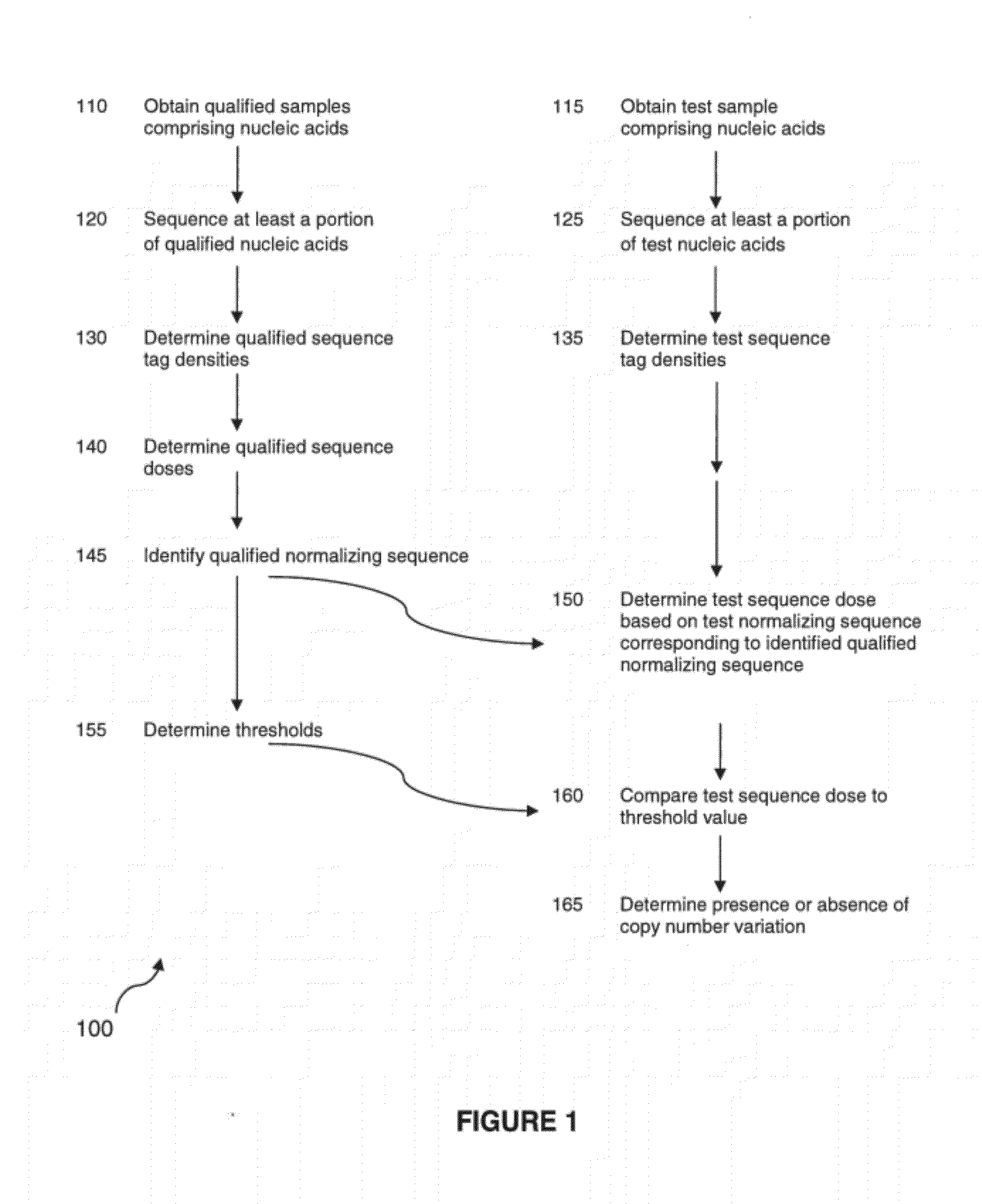 Method for determining copy number variations