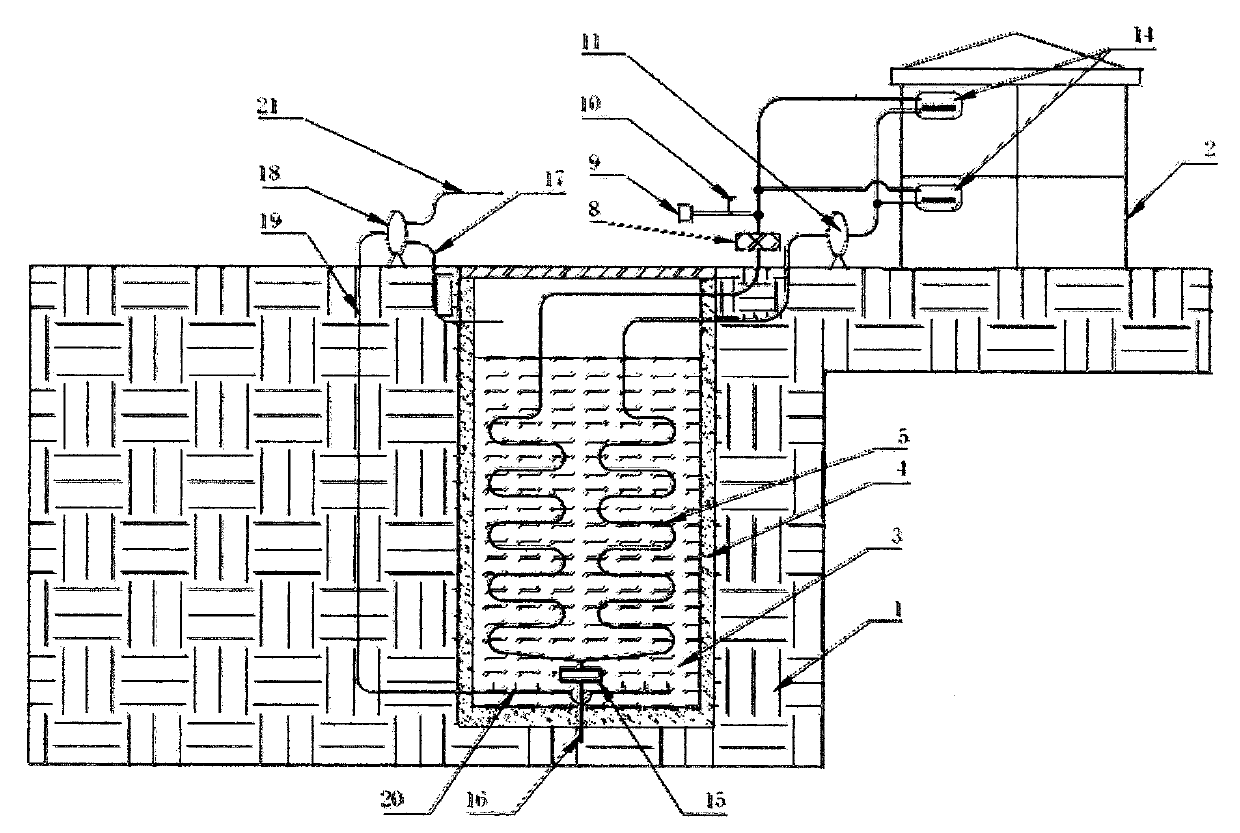 Temperature adjusting system