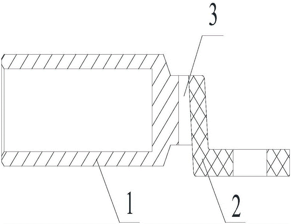 Copper-aluminum transition terminal of Al-Fe-Sr-RE aluminum alloy cable and preparation method thereof