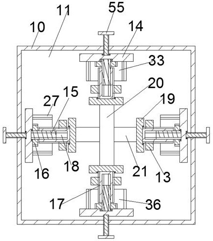 A mobile clamping table device for machine engraving mold