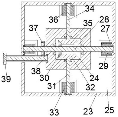 A mobile clamping table device for machine engraving mold