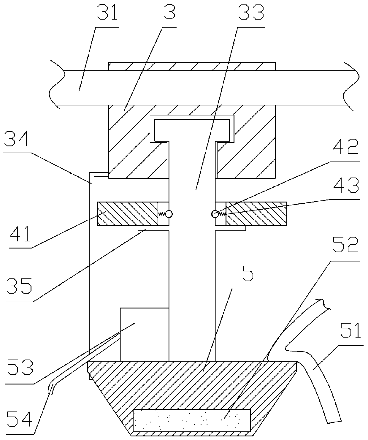 A clothes ironing device