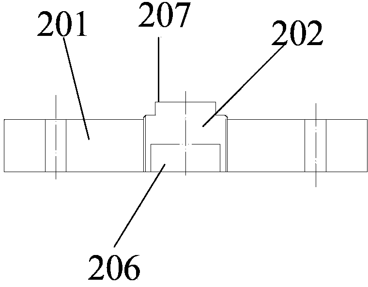 Non-releasing valve replacing device for casing valve