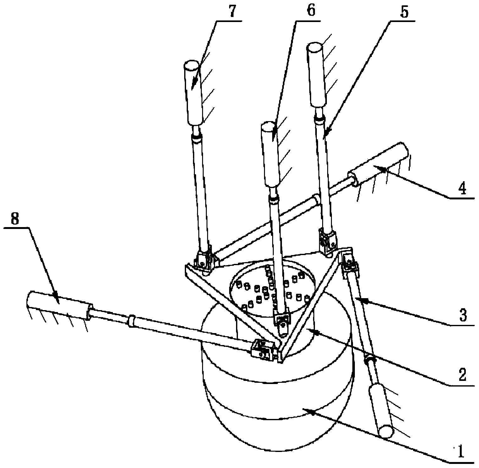 Full-DOF (Degree Of Freedom) wave power generation device